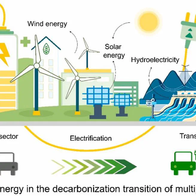 The role of clean energy in achieving decarbonization of electricity generation, transportation, and heating sectors by 2050: A meta-analysis review